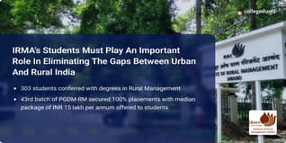 IRMA's Students Must Play An Important Role In Eliminating The Gaps Between Urban And Rural India: Venkaiah Naidu